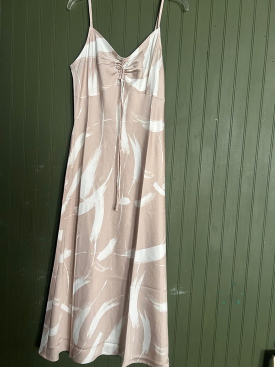 Blu Pepper Dresses & Skirts - Blu Pepper Blush and White Maxi Slip Dress